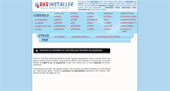 Desktop Screenshot of desinstaller.com